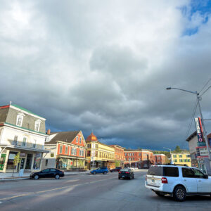 Main street in Lancaster, NH
