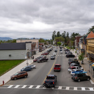 A view of Main Street in Lancaster, NH.