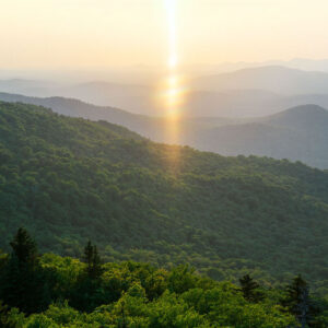 Landscape of Paul Smiths, NY