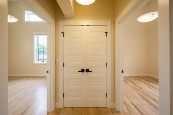 Closet and bedroom doors