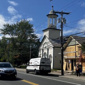 Buildings in Elizabethtown, NY.