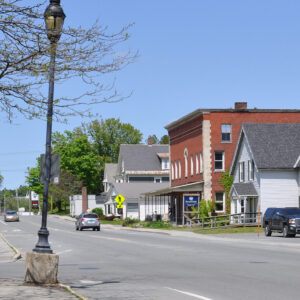 Railroad Street in St. Johnsbury, Vermont