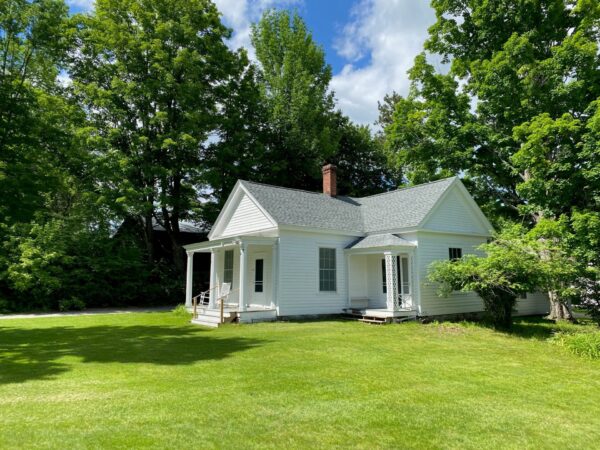The Law Library building on the historic Hale House district in Elizabethtown, NY.