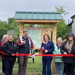 People gather to celebrate trail opening in Lancaster NH